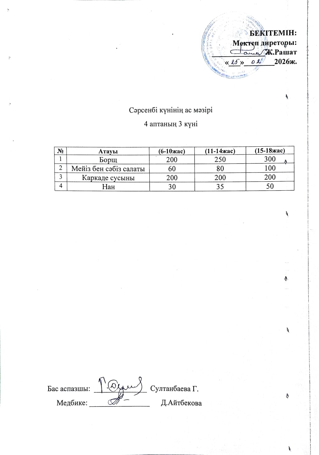 Таамақтану